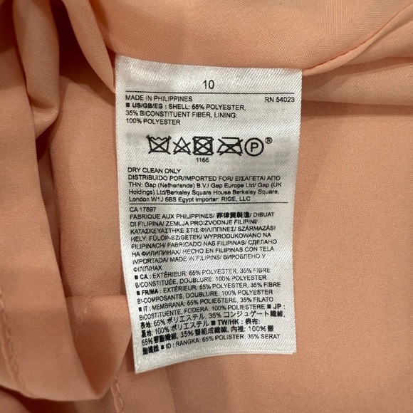 Banana Republic Blush A-Line Pleated Skirt - Picture 4 of 6